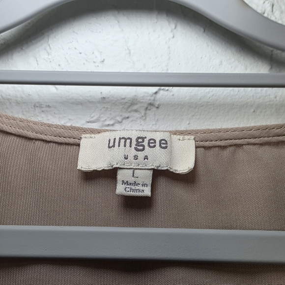 UMGEE USA Tan Crochet Dress - Picture 4 of 11